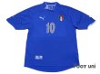 Photo1: Italy 2003 Home Shirt #10 Totti (1)