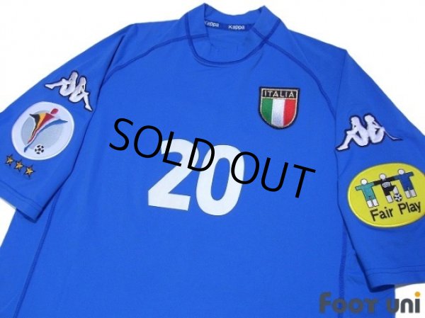 Photo3: Italy Euro 2000 Home Shirt #20 Totti (3)