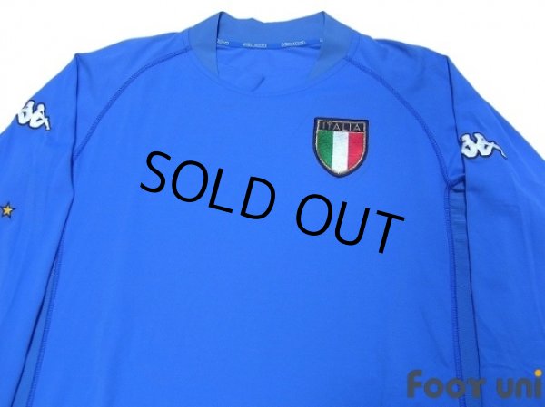 Photo3: Italy 2002 Home Long Sleeve Shirt (3)