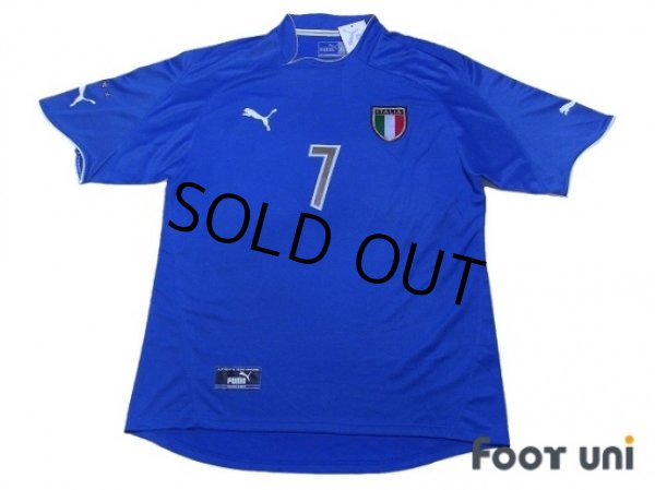 Photo1: Italy 2003 Home Shirt #7 Del Piero (1)