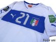 Photo3: Italy 2013 Away Shirt #21 Pirlo (3)