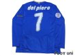 Photo2: Italy Euro 2008 Home Long Sleeve Shirt #7 Del Piero (2)