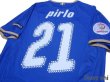 Photo4: Italy 2008 Home Shirt #21 Pirlo (4)