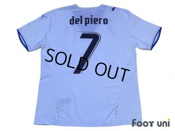 Photo2: Italy 2006 Away Shirt #7 Del Piero (2)