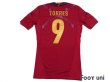 Photo2: Spain 2012 Home Techfit Shirt #9 Torres UEFA Euro 2008 Champions Patch (2)