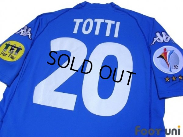 Photo4: Italy Euro 2000 Home Shirt #20 Totti (4)