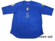 Photo1: Italy Euro 2004 Home Shirt #5 F.Cannavaro UEFA Fair Play Patch (1)