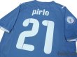 Photo4: Italy 2009 Home #21 Pirlo w/FIFA Confederations Cup South Africa 2009 Patch (4)