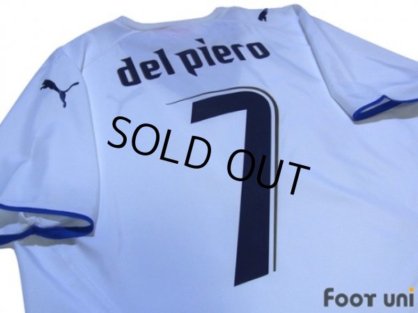 Photo4: Italy 2006 Away Shirt #7 Del Piero (4)