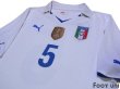 Photo3: Italy 2010 Away Shirt #5 Cannavaro (3)