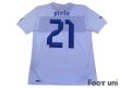 Photo2: Italy 2012 Away Shirt #21 Pirlo (2)