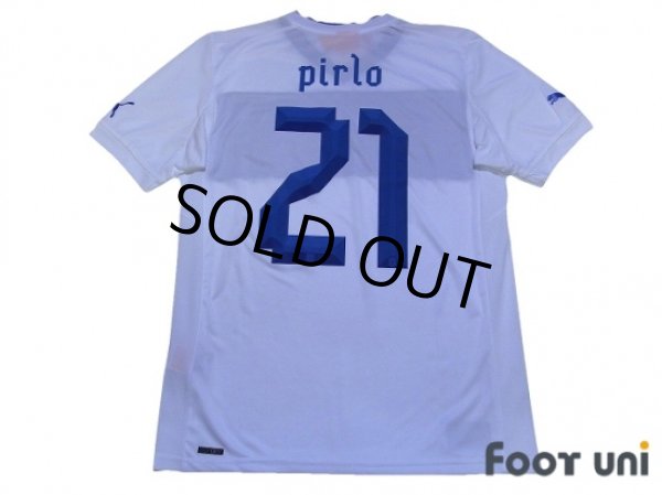 Photo2: Italy 2012 Away Shirt #21 Pirlo (2)