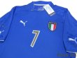 Photo3: Italy 2003 Home Shirt #7 Del Piero (3)