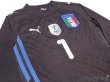 Photo3: Italy 2009 GK #1 Buffon Long Sleeve Shirt and shorts Set (3)