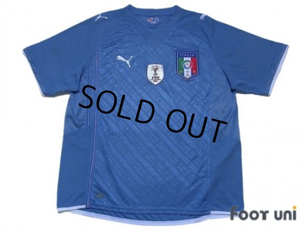 Photo1: Italy 2009 Shirt Home (1)