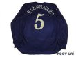 Photo2: Italy 2004 3rd Long Sleeve Shirt #5 Cannavaro (2)