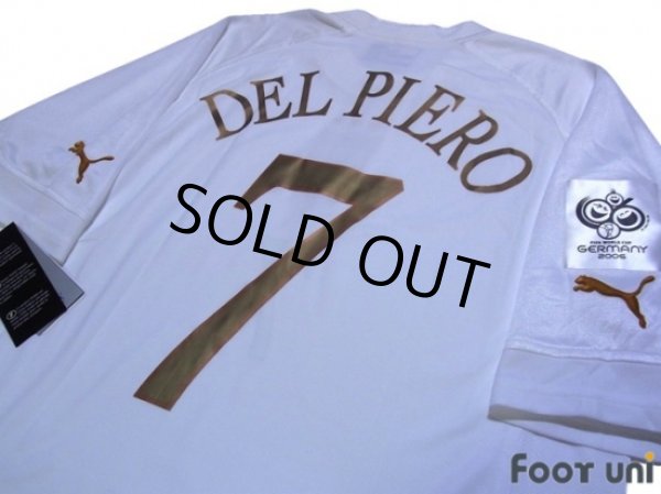 Photo4: Italy 2004 Away Shirt #7 Del Piero (4)