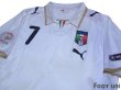 Photo3: Italy Euro 2008 Away Shirt #7 Del Piero (3)