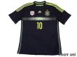 Photo1: Spain 2014 Away Shirt #10 Fabregas 2010 FIFA World Champions Patch (1)