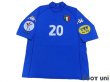 Photo1: Italy Euro 2000 Home Shirt #20 Totti (1)