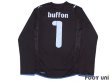 Photo2: Italy 2009 GK #1 Buffon Long Sleeve Shirt and shorts Set (2)