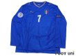 Photo1: Italy Euro 2008 Home Long Sleeve Shirt #7 Del Piero (1)