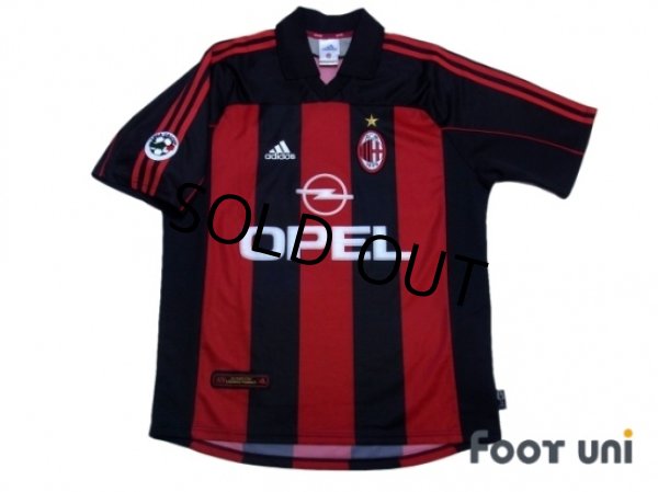 Photo1: AC Milan 2000-2002 Home Shirt #7 Shevchenko Lega Calcio Patch/Badge (1)