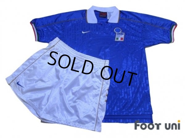 Photo1: Italy 1995 Home Shirt and shorts Set (1)