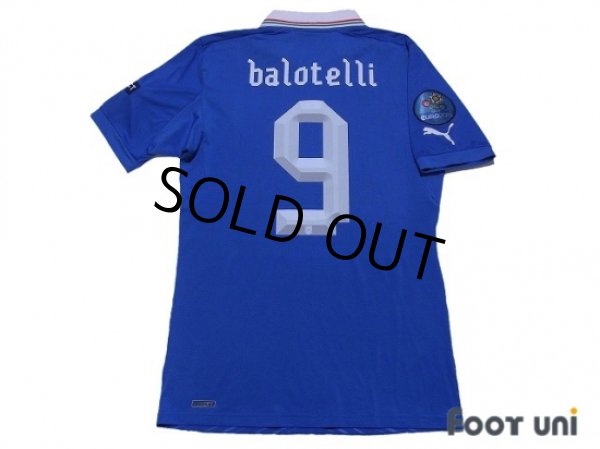 Photo2: Italy 2012 Home Shirt #9 Balotelli (2)