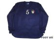 Photo1: Italy 2004 3rd Long Sleeve Shirt #5 Cannavaro (1)