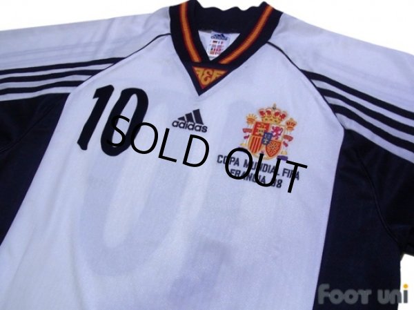 Photo3: Spain 1998 3rd Shirt #10 Raul (3)