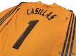 Photo3: Spain 2004 GK Long Sleeve Shirt #1 Casillas  (3)