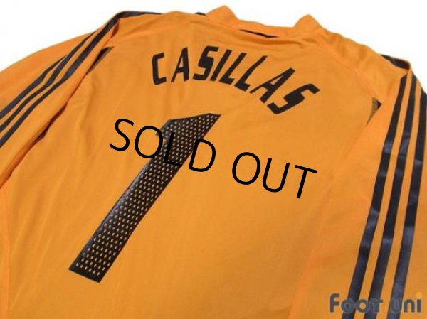Photo3: Spain 2004 GK Long Sleeve Shirt #1 Casillas  (3)