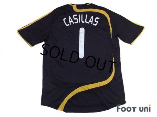 Photo2: Spain 2008 GK shirt #1 Casillas (2)