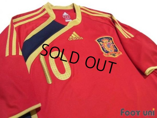 Photo3: Spain 2009 Home Shirt #10 Fabregas (3)