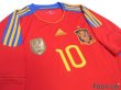 Photo3: Spain 2011 Shirt Home #10  Fabregas FIFA World Champions 2010 Patch (3)