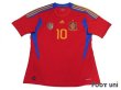 Photo1: Spain 2011 Shirt Home #10  Fabregas FIFA World Champions 2010 Patch (1)