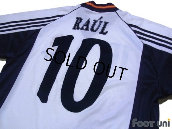 Photo4: Spain 1998 3rd Shirt #10 Raul (4)