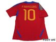 Photo2: Spain 2011 Shirt Home #10  Fabregas FIFA World Champions 2010 Patch (2)