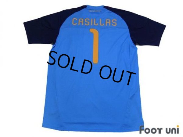 Photo2: Spain 2010 GK shirt #1 Casillas (2)