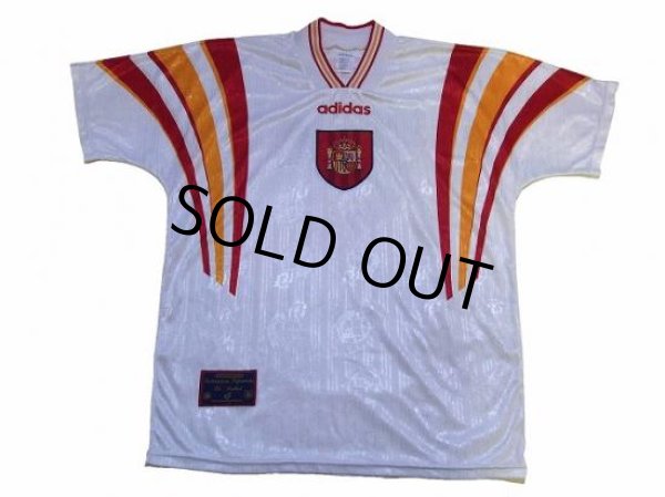 Photo1: Spain 1996 3rd Shirt (1)