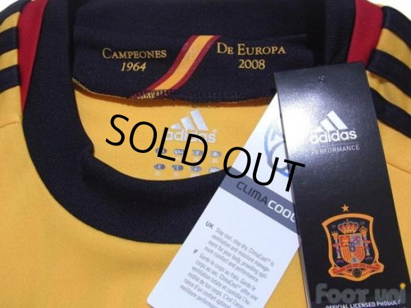 Photo4: Spain 2012 GK Shirt #1 Casillas (4)