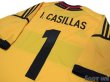 Photo3: Spain 2012 GK Shirt #1 Casillas (3)