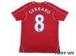 Photo2: Liverpool 2014-2015 Home Shirt #8 Gerrard (2)