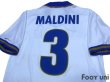 Photo4: Italy 1996 Away Shirt #3 Maldini (4)