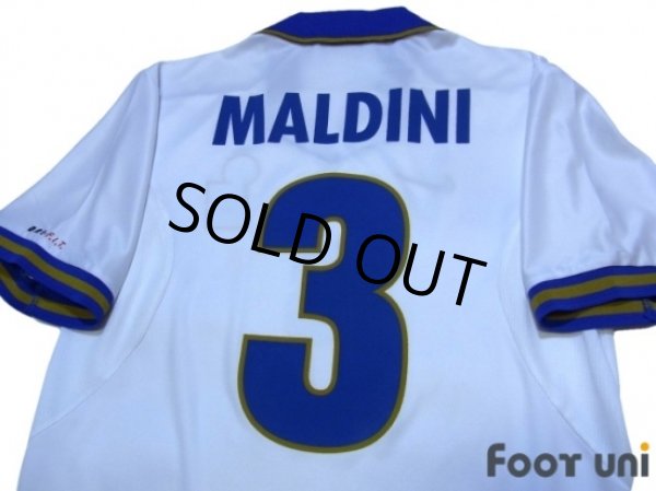 Photo4: Italy 1996 Away Shirt #3 Maldini (4)