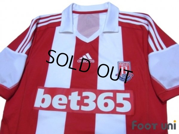 Photo3: Stoke City 2013-2014 Home Shirt (3)