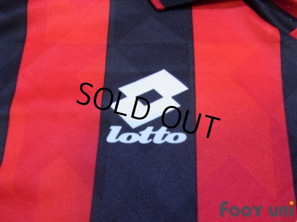 Photo6: AC Milan 1994-1995 Home Long Sleeve Shirt (6)