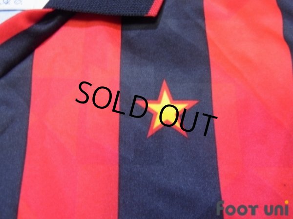 Photo5: AC Milan 1994-1995 Home Long Sleeve Shirt (5)