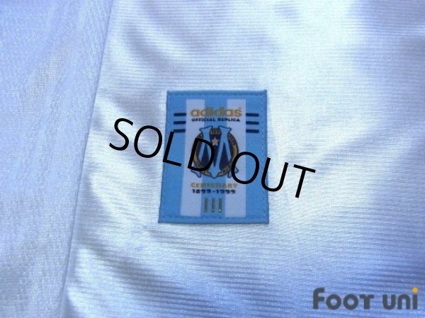 Photo6: Olympique Marseille 1998-1999 Centenario Home Shirt (6)